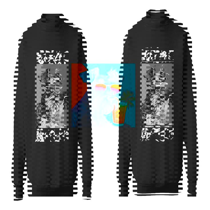 面白いtシャツ シュナウザー イヌ わんこ メンズ 犬好き グッズ おもしろ 面白い 服 ネタ わんこ スウェットシャツ