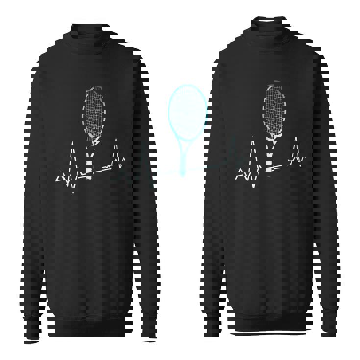 面白いtシャツ テニス おもしろ 服 ネタ メンズ テニス部 おもしろグッズ 大人 子供 心拍 ハートビート スウェットシャツ