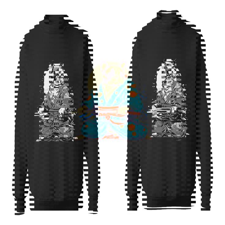 面白いtシャツ フレンチブルドッグ 浮世絵 イヌ わんこ メンズ 犬好き グッズ おもしろ 面白い 服 ネタ スウェットシャツ