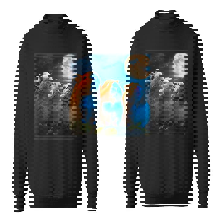 面白いtシャツ モルモット おもしろ 動物 かわいい メンズ グッズ 面白い 服 ネタ 子供 キッズ 雑貨 スウェットシャツ