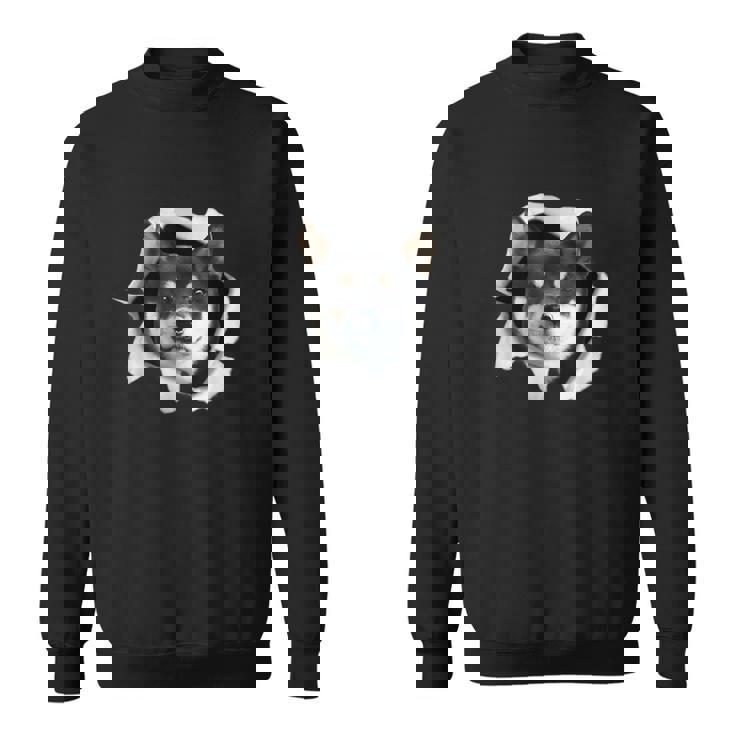 面白いtシャツ 柴犬 イヌ わんこ メンズ 犬好き グッズ かわいい おもしろ 面白い 服 ネタ スウェットシャツ