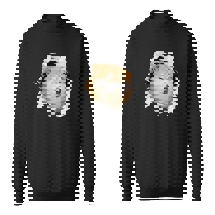 面白いtシャツ 柴犬 シバイヌ 犬 イヌ わんこ メンズ 犬好き グッズ かわいい 面白い 服 ネタ スウェットシャツ