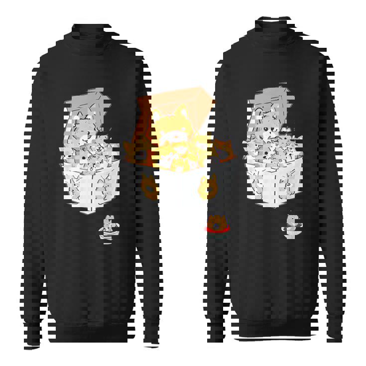 面白いtシャツ 柴犬 ナゲット イヌ わんこ メンズ 犬好き グッズ かわいい おもしろ 面白い 服 ネタ スウェットシャツ