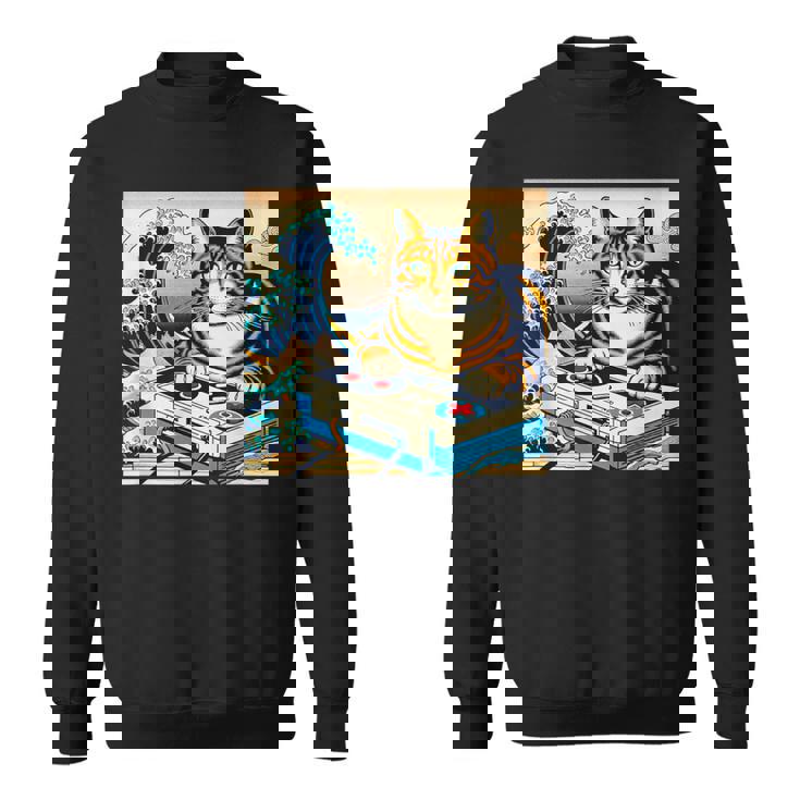 面白いtシャツ 猫 ネコ ゲーム ゲーマー メンズ 猫好き グッズ おもしろ 面白い 服 ネタ 猫の下僕 スウェットシャツ