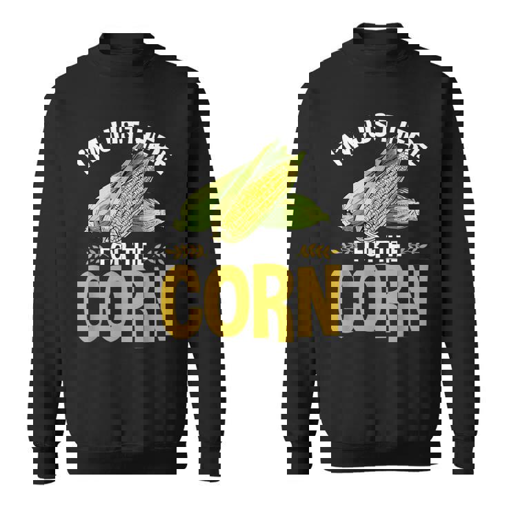 面白いとうもろこし野菜 とうもろこし スウェットシャツ