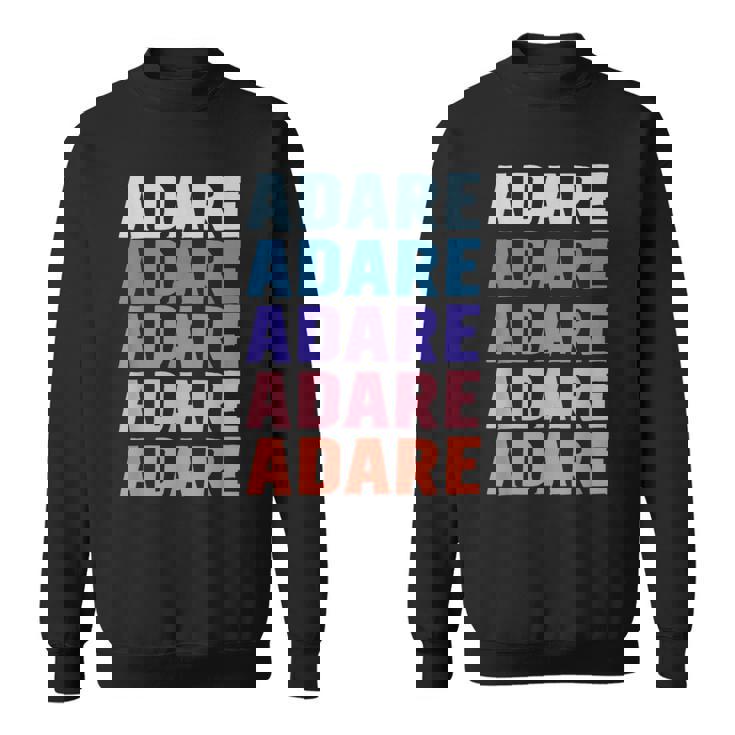 面白いギフトネーム Adare 名前入り スウェットシャツ