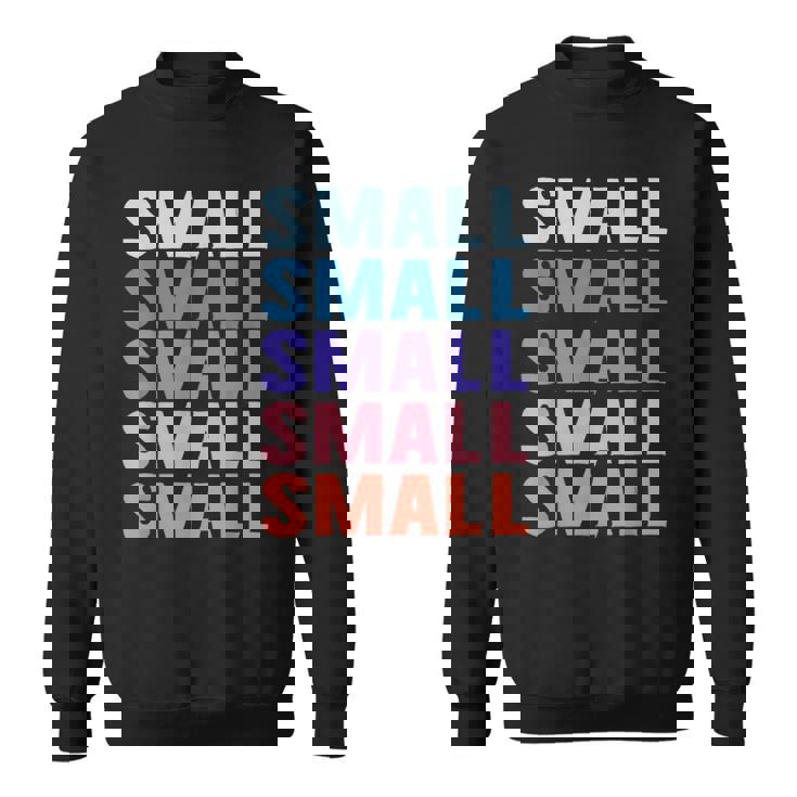 面白いギフト名 小さな名前入り スウェットシャツ