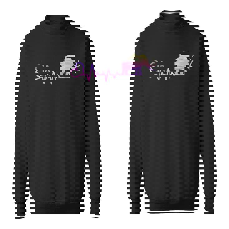 面白いマムートシャツ 先史時代のファンへのギフトに スウェットシャツ