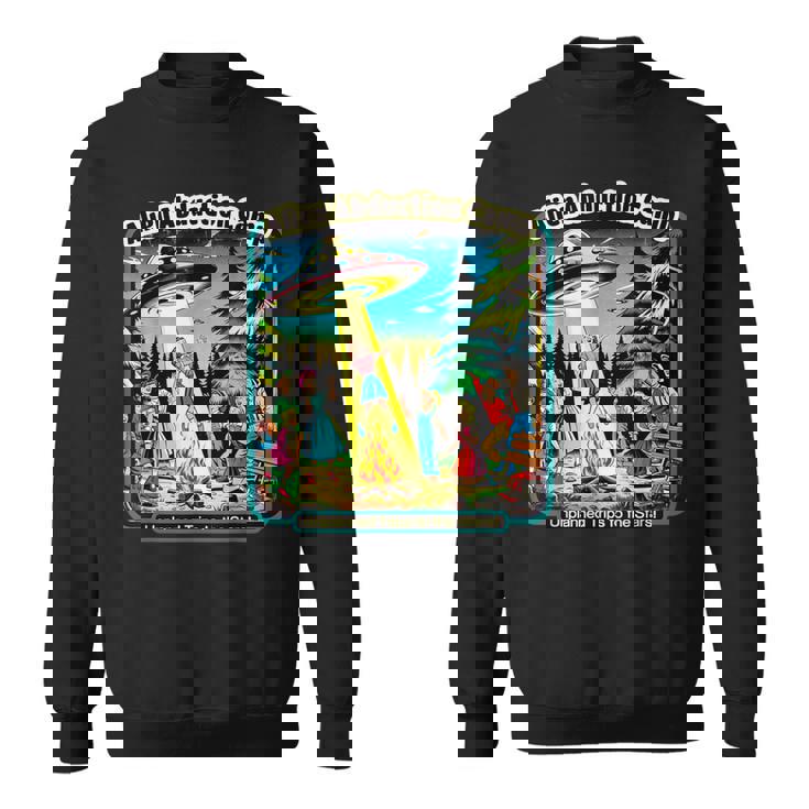 面白いヴィンテージエイリアン誘拐キャンプ Ufoエイリアン スウェットシャツ