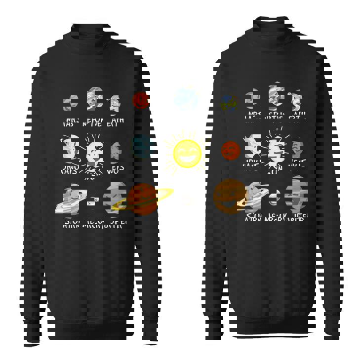 面白い太陽系-プラネット・スウィート・チルドレン物理学者 スウェットシャツ