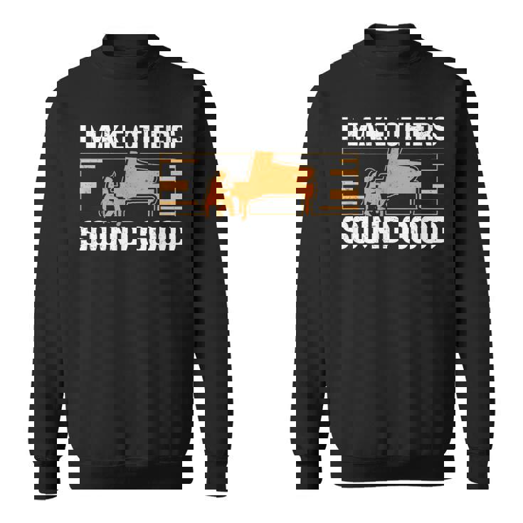 面白い音楽伴奏者 I Make Othersound Good Accompany スウェットシャツ