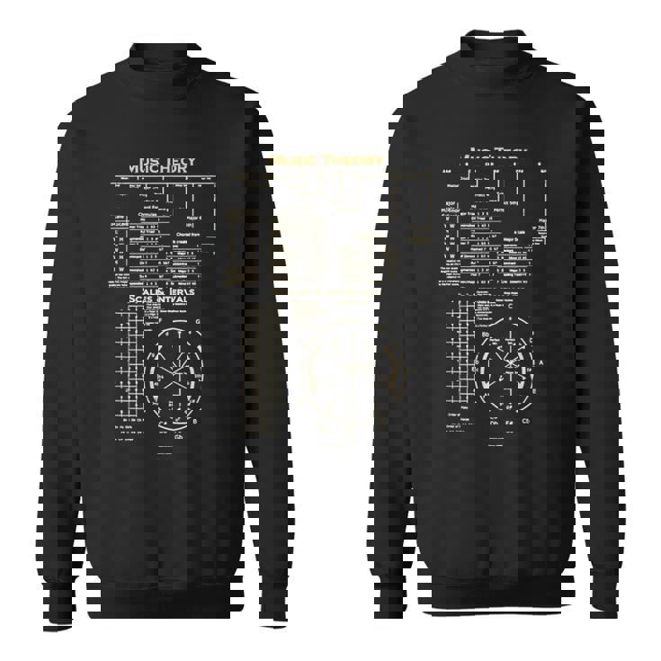 音楽理論 チート 音楽 作曲家 ミュージシャン スウェットシャツ