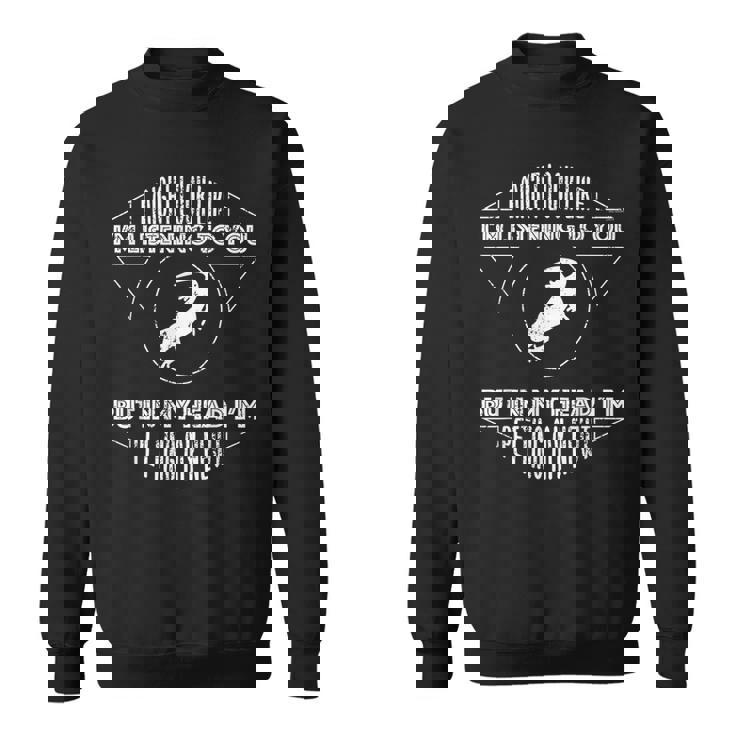 頭の中でイモリを撫でている スウェットシャツ