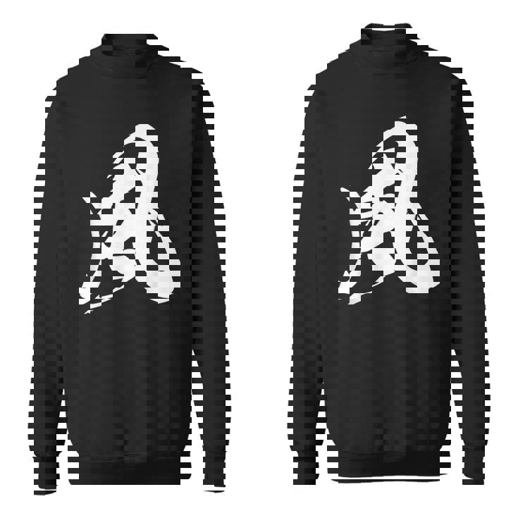 風 漢字 一文字 黒 シンプル 他カラー メンズ レディース 大きいサイズ 筆文字 スウェットシャツ