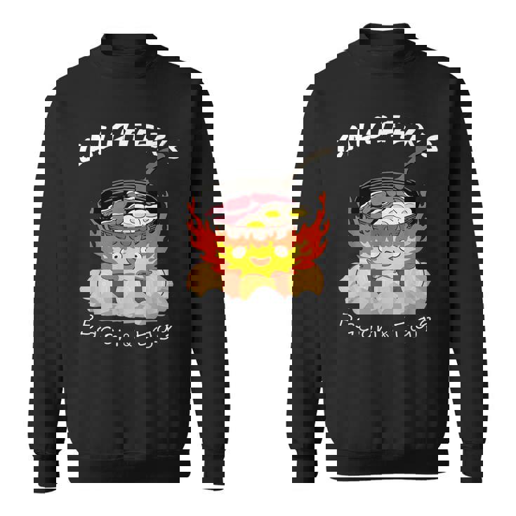 食品愛好家、カルシファーのベーコン、エッグクック。 スウェットシャツ