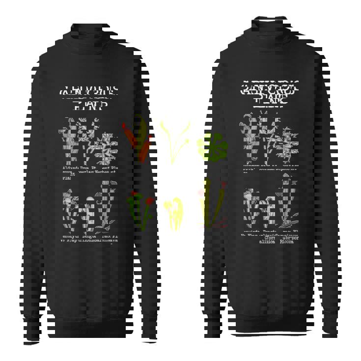 食虫植物 種 サラセニア ハエトリグサ スウェットシャツ