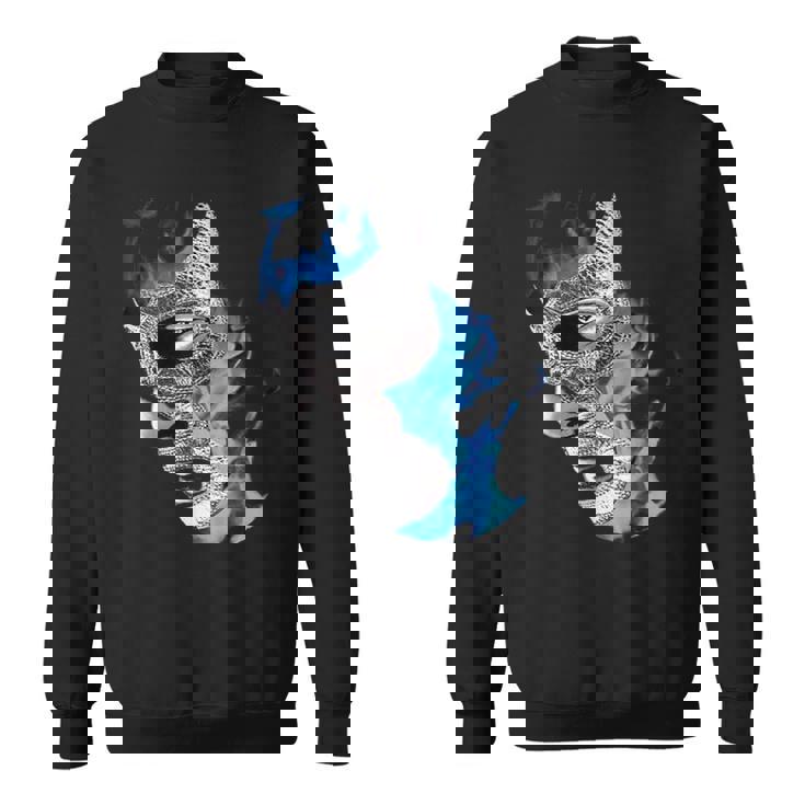 鬼青ルチャリブレ メキシカンレスラーレジェンド スウェットシャツ