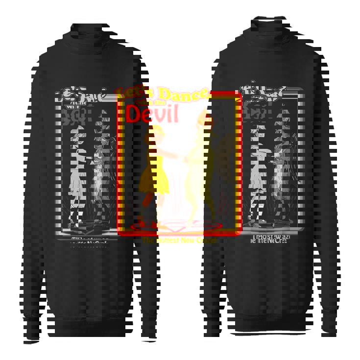 魔法のは、悪魔バフォメット悪魔と踊ってみましょうおかしい スウェットシャツ