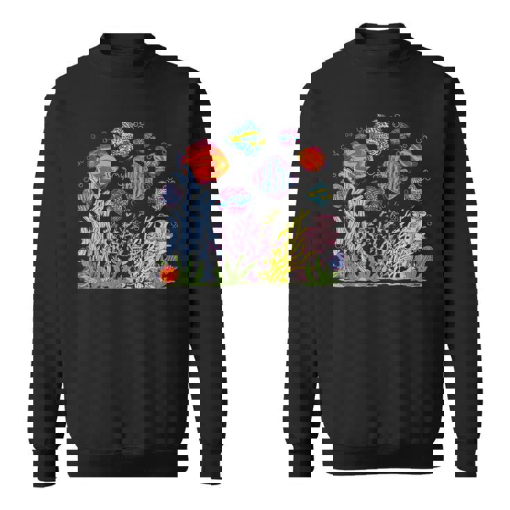 魚の養殖 魚の飼育 熱帯魚 スウェットシャツ