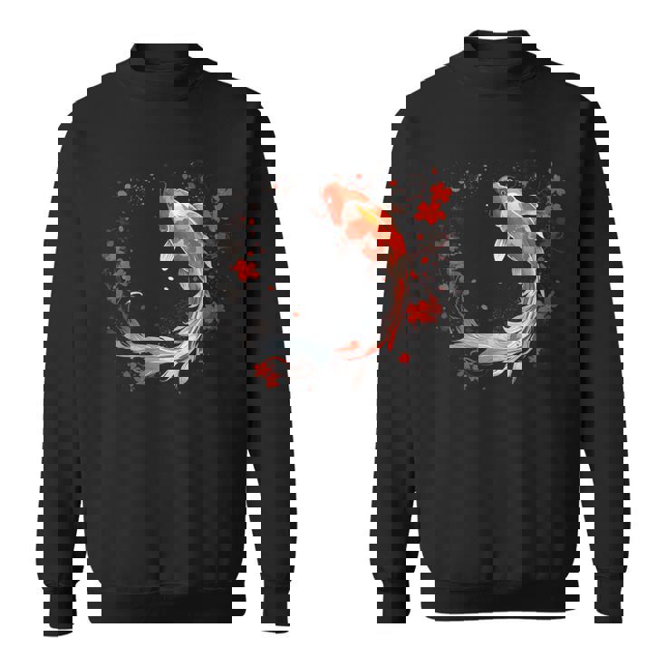 鯉 錦鯉 平和 親切 縁起 スウェットシャツ