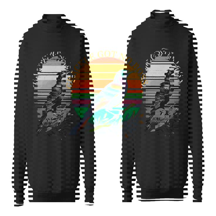 鳥 グラフィック グラックル 鳥の恋人 グラックル Got No Boss スウェットシャツ