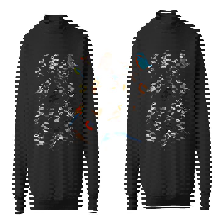 鳥類 鳥 動物 図 バードウォッチング 贈り物 鳥類学者 スウェットシャツ