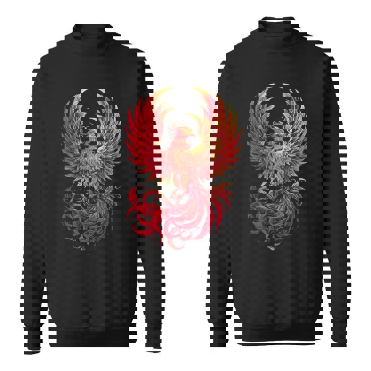 鳳凰 神話 鳥 ライズ 若返り 火の鳥 スウェットシャツ