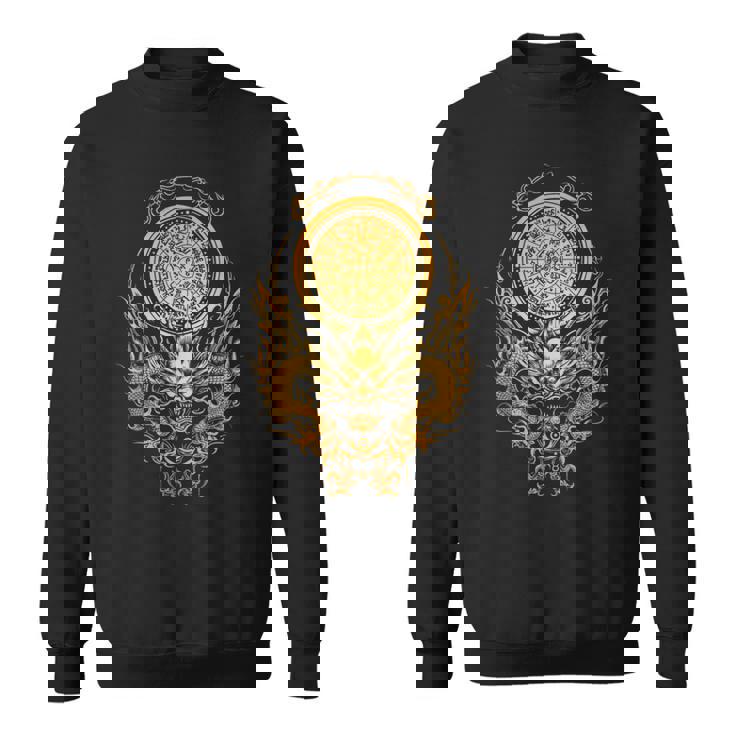 龍体文字フトマニ図 幸運 スウェットシャツ