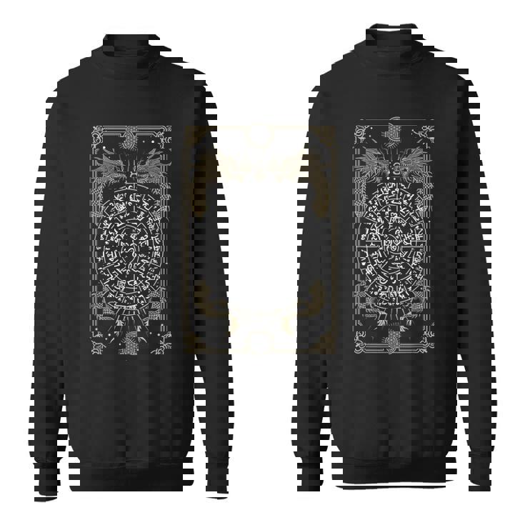 龍体文字フトマニ図タロット 幸運 スウェットシャツ