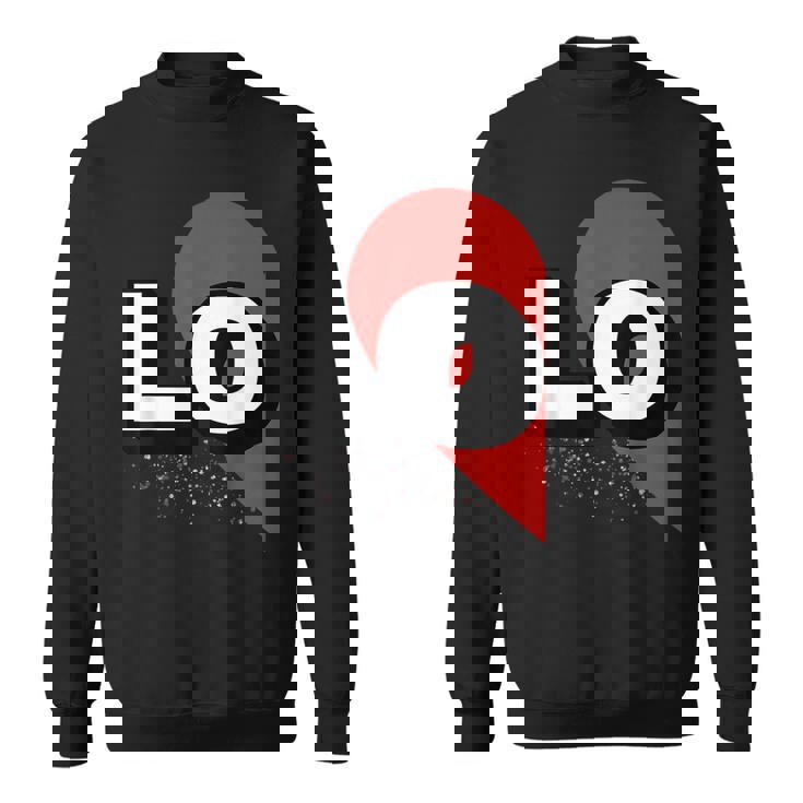 ２人で着るとハートが出来る Loveの文字になる 「Lo」カップル 恋人 スウェットシャツ