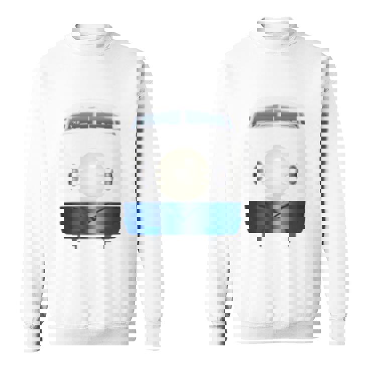 0系新幹線イラスト 長袖tシャツ スウェットシャツ