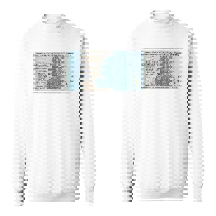 100兆 ジンバブエドル スウェットシャツ