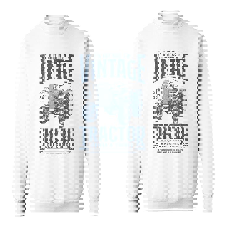 1984 年生まれのビンテージ トラクター ファーマーの誕生日 スウェットシャツ