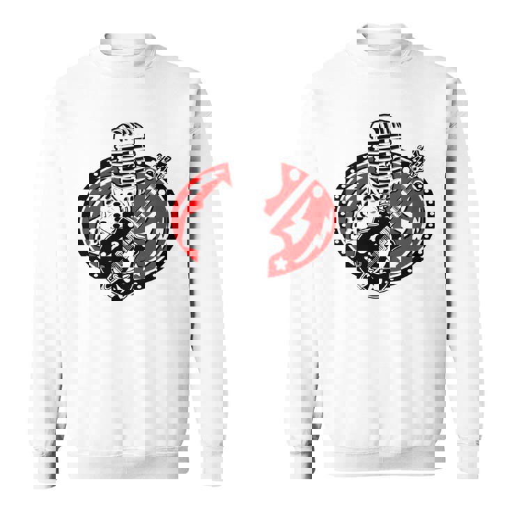 50年代ロカビリー ロックンロール ダンスパーティー レトロ 60年代音楽 長袖tシャツ スウェットシャツ