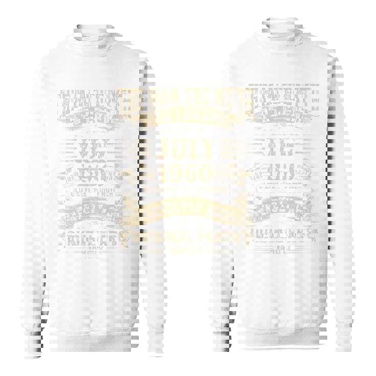 65歳の誕生日プレゼント 男性神話 1960年7月 長袖tシャツ スウェットシャツ