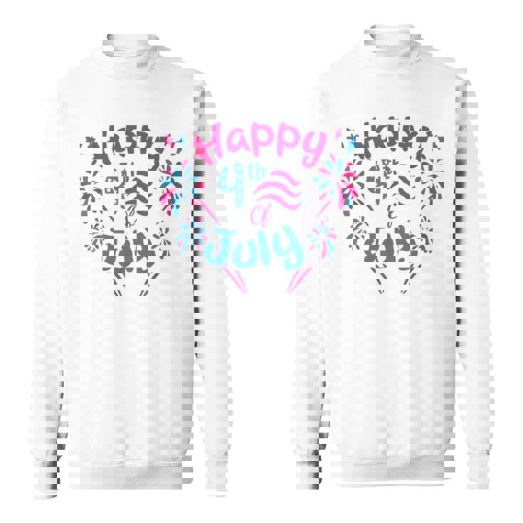 7月4日 花火監督 おかしな家族花火 スウェットシャツ