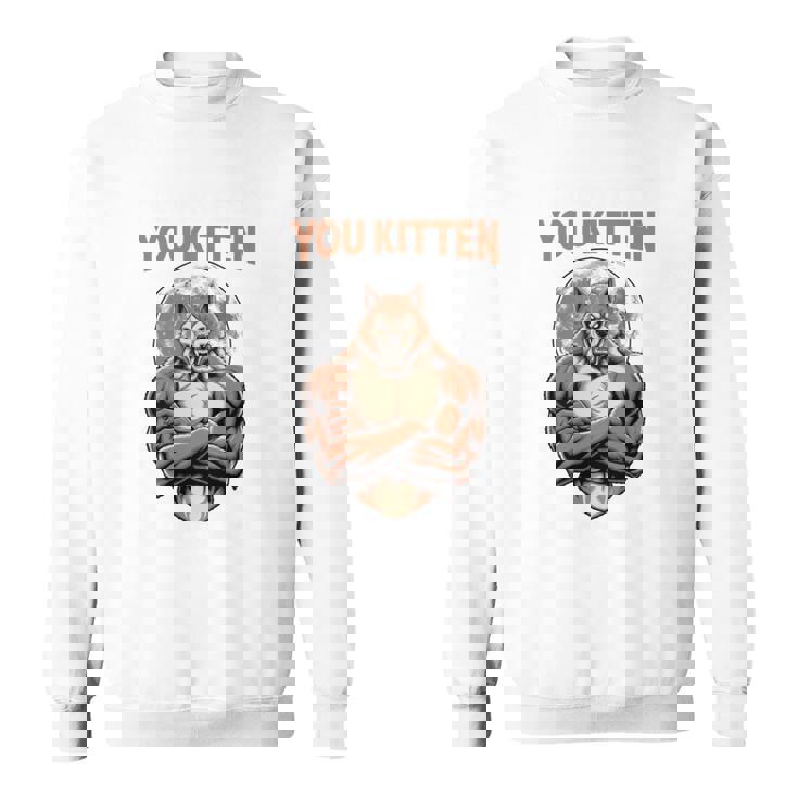 Alpha Wolf I 'Ll Protect You Kitten No Matter What Dominance 長袖tシャツ スウェットシャツ