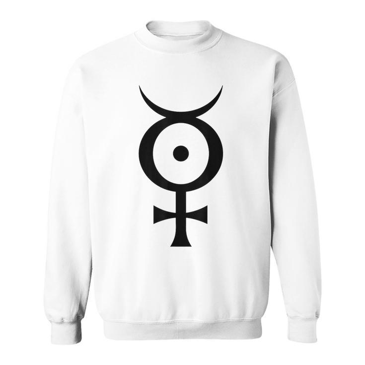 Antichristuperstaratanique Industriel Mercureymbole Noir Sweater e