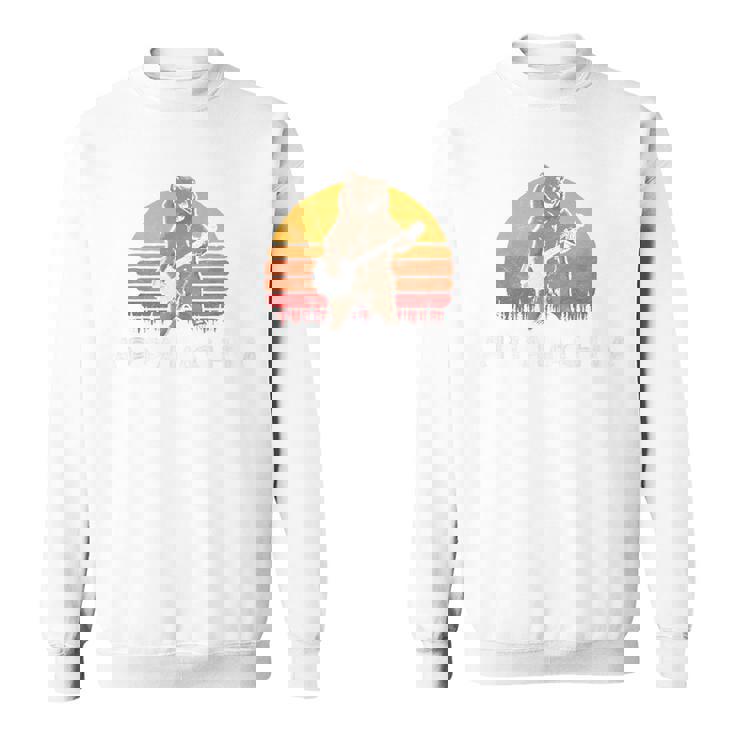 Appalachia Bluegrass Banjo Bear Retro スウェットシャツ