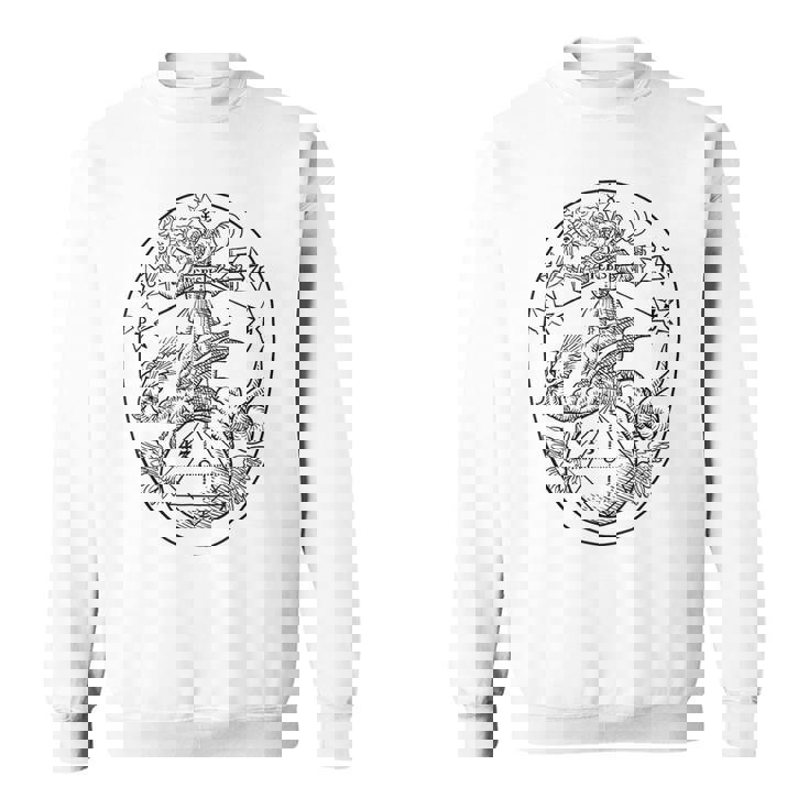 Azoth アゾット Rebis、バジル・バレンタイン、錬金術 Basilalentine スウェットシャツ