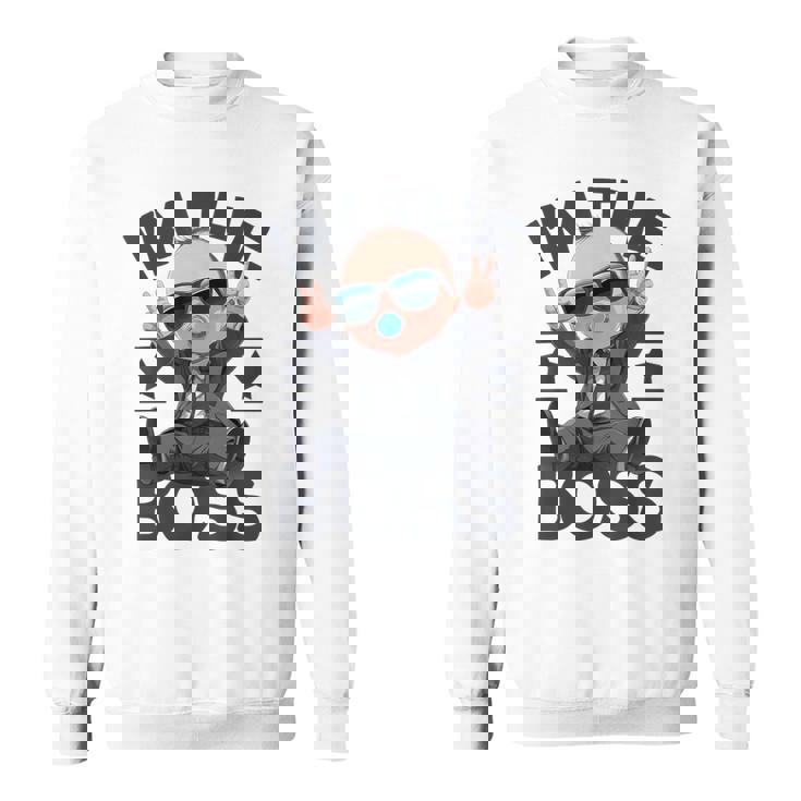 Baby Boss I'm The Boss レトロ Like A Boss キッズ スウェットシャツ