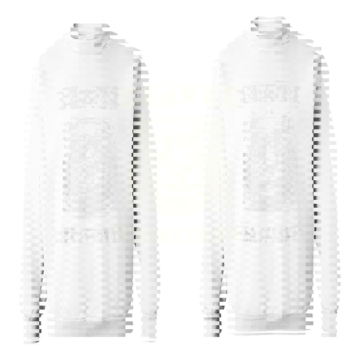 Beaver Whispererpirit アニマル ファニー ラブ ビーバー キャンプ スウェットシャツ