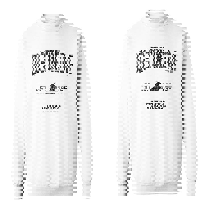 Bigtone Gap バージニアa ビンテージ スポーツデザイン ブラックプリント スウェットシャツ