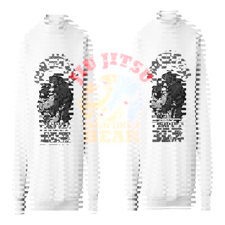 Bjj ブラジリアン柔術 クマのようにトレーニング スウェットシャツ