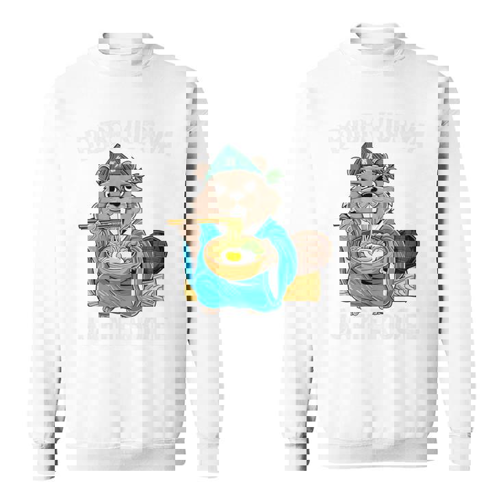 Bobr Kurwa 面白ポーランド語 ボーバー クルワ ジャパン ラーメン クルワ 長袖tシャツ スウェットシャツ