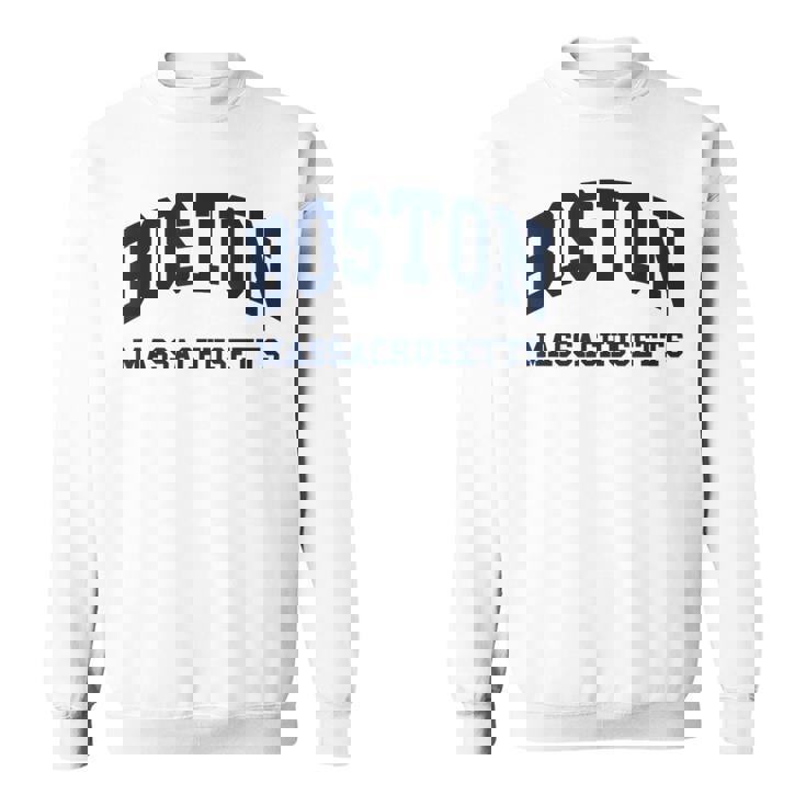 Boston Massachusetts Throwback Classic スウェットシャツ