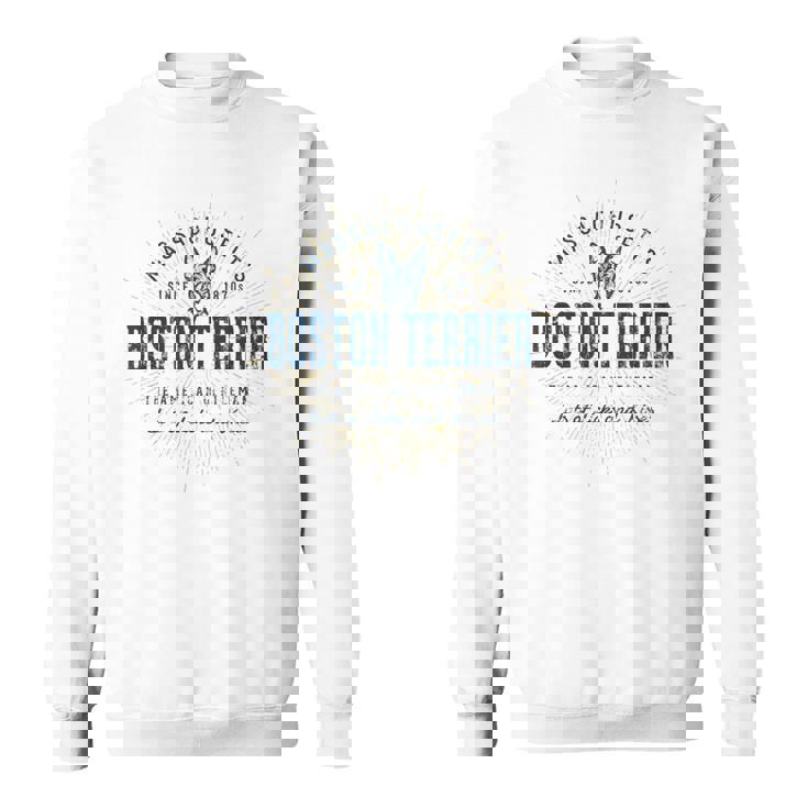 Boston Terrierギフトヴィンテージボストン・テリア スウェットシャツ