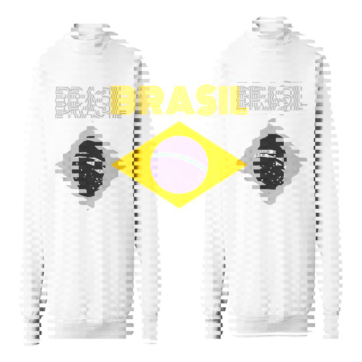 Brasilブラジルブラジル国旗 スウェットシャツ