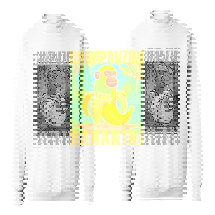 Chimpanzini Bananini Italian Brainrot スウェットシャツ