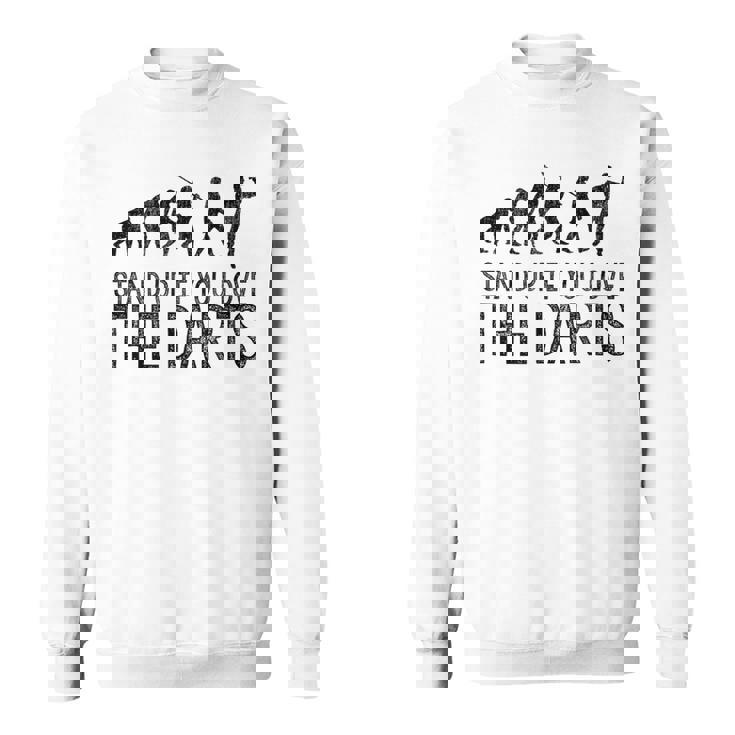 Darts ダーツプレイヤーのための男性ダーツギフト スウェットシャツ